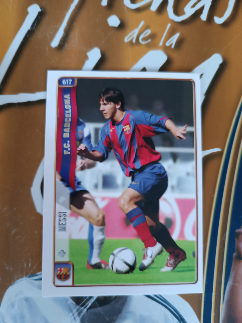 Cromo Luis Leonardo Messi MundiCromo 2004