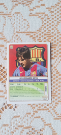 Cromo Luis Leonardo Messi MundiCromo 2004